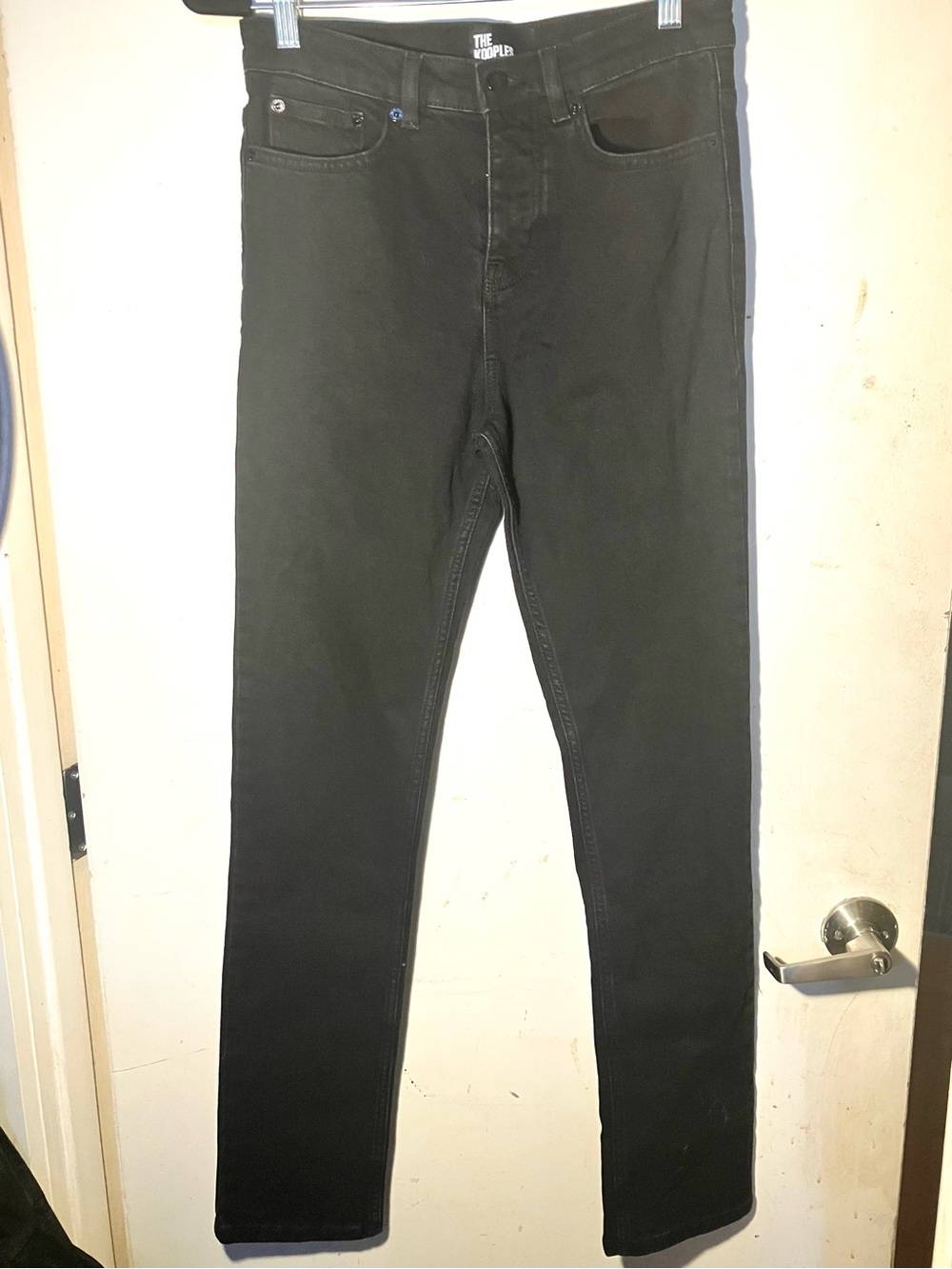 The Kooples Black Women's  Slim ,high waist ,Straight Leg Jeans size 27